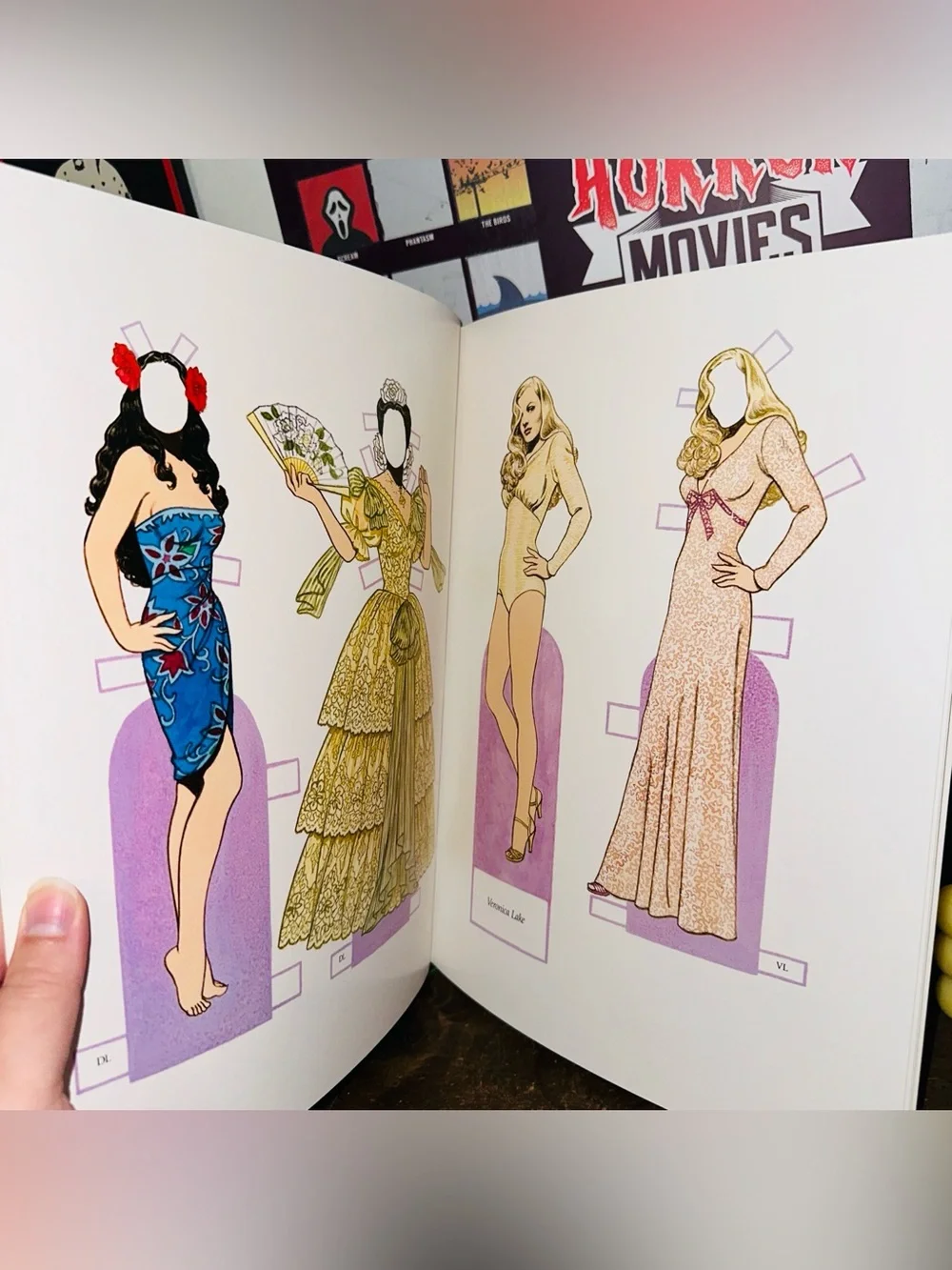 Vintage 90’s Glamorous Stars of the Forties / 40’s Paper Dolls Book